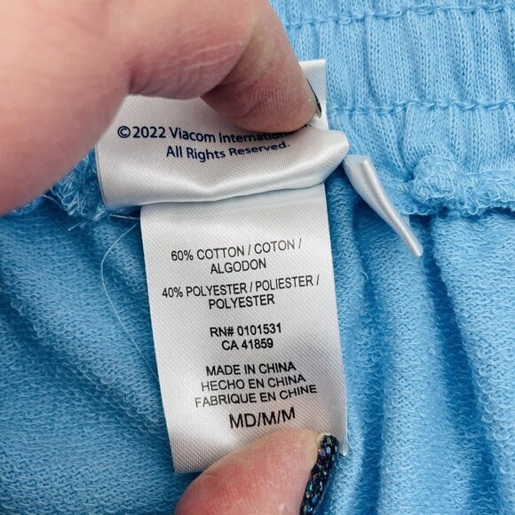 Blue's Clues Nickelodeon Womens Medium Graphic Lounge Shorts Pull On Blue 437 - Picture 8 of 8